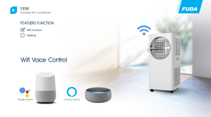 Climatiseur mobile portable 12000 BTU de haute qualité avec Wi-Fi pour la maison, refroidissement et chauffage - Product Image 6