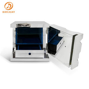 Caja Fuerte Millionaire de Lujo con Marco de Latón, Mueble de Seguridad Italiano en <span class=keywords><strong>Oro</strong></span> y Plata para Dinero - Product Image 3