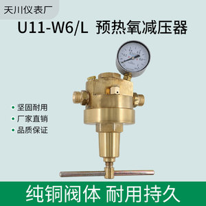 ตัวปรับแรงดันออกซิเจนเซี่ยงไฮ้ เทียนชวน รุ่น U11-W6/L ตัวปรับแรงดันแก๊สทองเหลือง 0.6 Mpa สำหรับใช้กับออกซิเจน - Product Image 4
