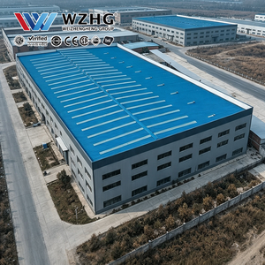 อาคารโครงสร้างเหล็กหนักสำหรับการก่อสร้างฐานการผลิตขนาดใหญ่ - Product Image 1
