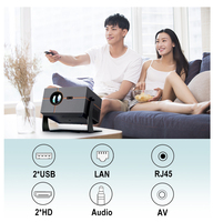 Projecteur LOGO 4K 8K Everycom YG628W LCD 1080p Home Android Smart Cinema Vidéo Film Beamer 4K