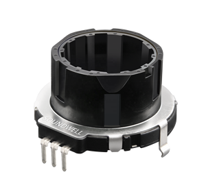 โรงงานผลิตอุปกรณ์เข้ารหัสแบบหมุนแกนกลวง EC28 ยี่ห้อ SOUNDWELL แบบติดตั้งบนแผงวงจรพิมพ์ และแบบวงแหวน - Product Image 1