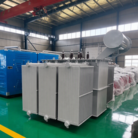 Transformateur triphasé immergé dans l'huile industriel S11 35kV vers 10.5kV Yd11 à bobinage en cuivre à faible perte de puissance pour usine