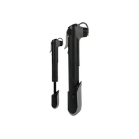 Pompe à vélo de poche légère en plastique, gonfleur de pneus portable avec support de fixation, étanche et durable pour VTT/vélos de route