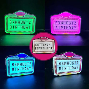 Letreros de Acrílico Personalizados con Letras para Servicio de Bebidas VIP en Restaurantes, Bares y Clubs - Product Image 5