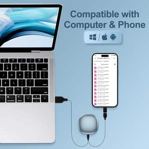 Ajunbee ChatGPT-Powered AI Traducción espía Grabadora de voz Imán incorporado Transcripción de texto de voz en tiempo real 81 idiomas - Product Image 6