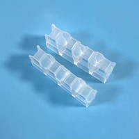 Cuvette de dilution en plastique médical personnalisable Aicor pour coagulomètre TECO américain, pacifique et allemand, support OEM