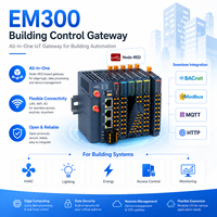 Gateway BACnet Inteligente 4RS485, Programación de Flujo RED Node, Registrador de Datos BMS, Control Remoto, Router IOT EM300 3Cortex A7-1.2GHz 4G