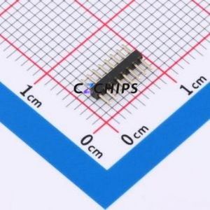 PZ1.0-UP1D-8A Pin Header P=1mm Connector ( Pin Structure: 1x8P )( Pitch: 1mm )( Round Pin / Square Pin: Pin Header ) - Product Image 1