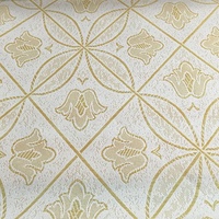100% Polyester Geweven Jacquard Damast Stof Voor Matras