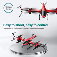 AiJH RC helicópteros Quadcopter Drone V10 Mini Drone 4K Cámara HD profesional WiFi Fpv aéreo Rc avión Juguetes