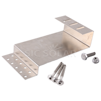 Supports de montage solaire photovoltaïque en acier inoxydable, crochet d'installation pour toit en tuiles, support pour panneau solaire photovoltaïque