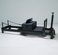 Máquina de Pilates Reformer con Pantalla Digital, para Estudio y Uso Comercial, con Resortes de Alta Tensión, Accesorios de Pilates