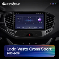 Autoradio Android 13 Prelingcar pour Lada Vesta Cross Sport 2015-2019, lecteur vidéo de voiture, Carplay, navigation GPS, autoradio