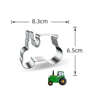 Moule à biscuits pour <span class=keywords><strong>animaux</strong></span> <span class=keywords><strong>de</strong></span> <span class=keywords><strong>la</strong></span> <span class=keywords><strong>ferme</strong></span> Outils <span class=keywords><strong>de</strong></span> cuisson <span class=keywords><strong>Emporte</strong></span>-pièce en acier inoxydable pour chevaux et vaches - Product Image 6