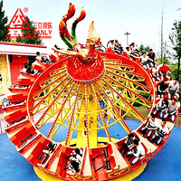 Manège Phoenix de Feu, Attrayant et Emmêlante Aventure pour Parc d'Attractions, Plateforme Volante, à Vendre