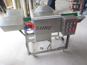 Diviseur de légumes facile à utiliser Machine à réduire de moitié le chou Banane Citron Racine de pomme de terre Coupe-légumes avec convoyeur de type V - Product Image 3