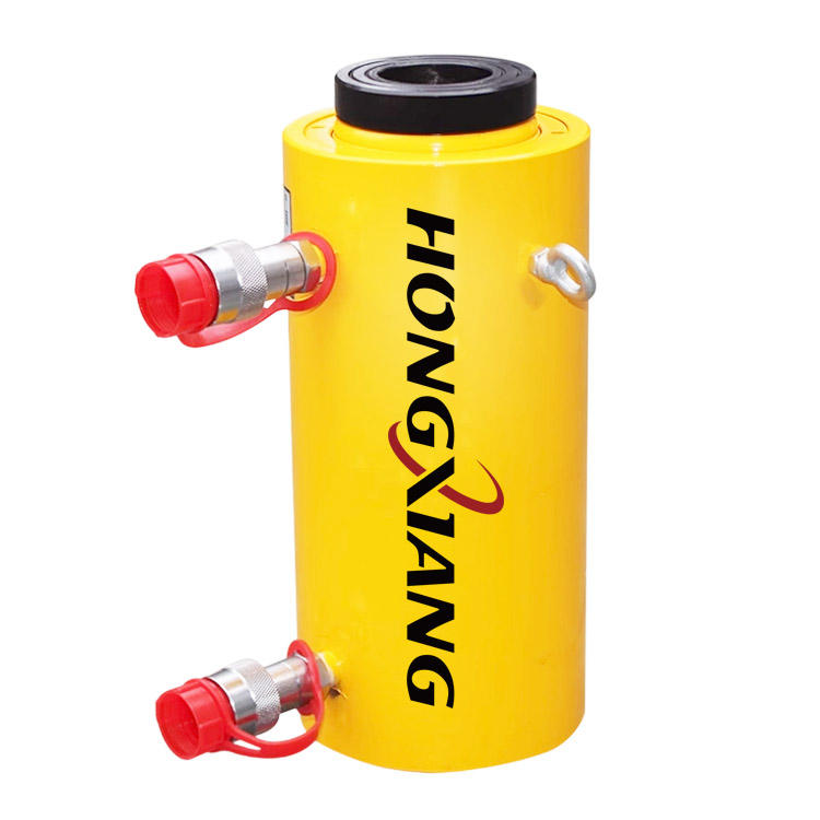 Sturdy Large Tonnage Double Acting Hollow Piston Hydraulic Jack RRH-603 ...