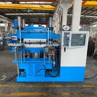 Presse à vulcaniser le caoutchouc économique de 100 tonnes, à poste simple ou double, pour valve de pneu