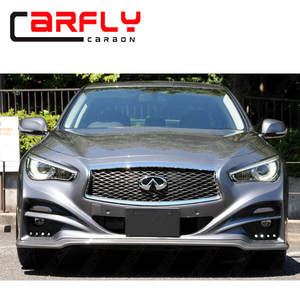 Autopartes <span class=keywords><strong>Carfly</strong></span> para Infiniti Q50 2014+ Kit de Carrocería Estilo Impul Parachoques Delantero Fibra de Vidrio FRP - Product Image 6