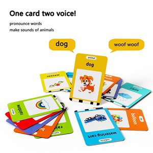 Jouet éducatif pour l'apprentissage de l'anglais en maternelle, machine à cartes flash pour enfants, outil de thérapie orthophonique en plastique - Product Image 6