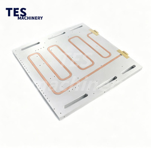 <span class=keywords><strong>Placa</strong></span> de Enfriamiento de Agua de Aluminio Integrada con Semiconductor FSW, Tubo de Cobre Enterrado de Alta Potencia Personalizado para Paneles Solares - Product Image 3