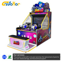 Machine de jeu d'arcade de tir de balles à 2 joueurs, à monnayeur, pour centres de jeux, version anglaise adaptée aux enfants