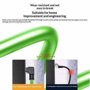 Промышленный сетевой кабель Cat6a с угловым разъемом для Profinet, высокогибкий, для цепей протяжки, наружный, ПВХ, гигабитный Ethernet LAN-кабель (прямые продажи с завода) - Product Image 2