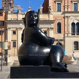Famosa Estatua de Metal de Mujer de Bronce, Arte de <span class=keywords><strong>Fernando</strong></span> Botero, Esculturas de Mujer Gorda - Product Image 3