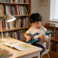 2025 New Arrival Toy Musical Instrument Musical Instrument Toy Set 6 in 1 Multi-Functional for Kids All-Round Music Learning Use
