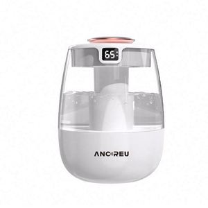 Humidificateur portable mini rechargeable par USB 2024 avec lumière nocturne, aromathérapie, stérilisation et antibactérien - Product Image 3