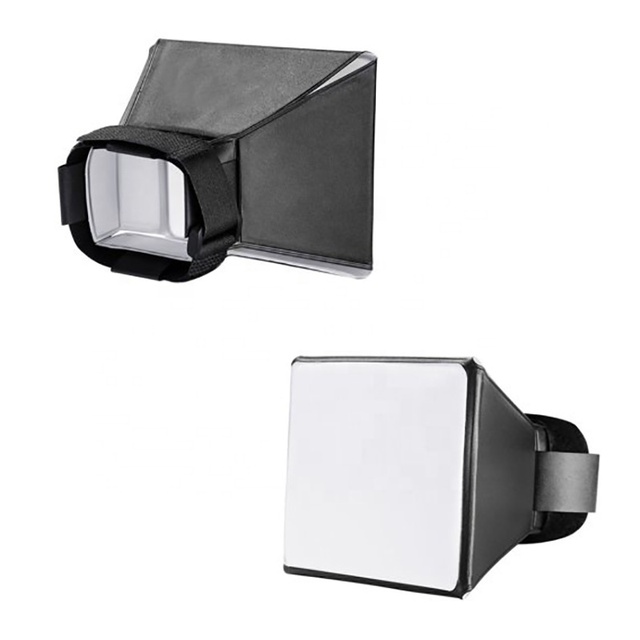 Foldable External Flash Diffuser Mini Light Softbox Universal Flash Soft Box for DSLR Camera Canon EOS Nikon Speedlight Sony