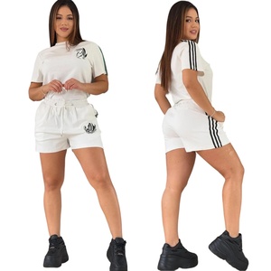 Fashion Casual Summer Fashion <b>Linen</b> Shorts Casual Pocket Simple Embroidered Sports Short Sleeve 2 Solid Colors In-Stock - Product Image 3