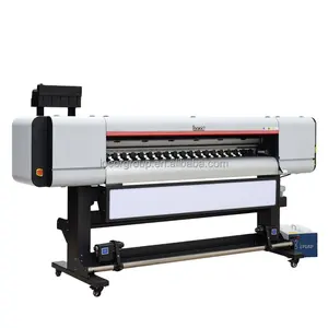 Resolusi Tinggi 1.8M UV Mesin Cetak Kanvas Printer Inkjet Berkelanjutan