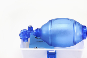 Resuscitatore Manuale <span class=keywords><strong>BVM</strong></span> in PVC Monouso per Adulti, Pediatrico, Neonatale, per Ventilazione Artificiale d'Emergenza - Product Image 5