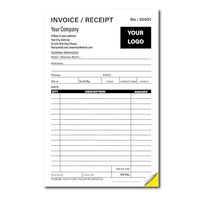 Formulaires de factures personnalisées autocopiantes NCR, carnets de reçus avec numérotation personnalisée, tickets commerciaux, formulaires duplicata, livres d'impression en 2 exemplaires