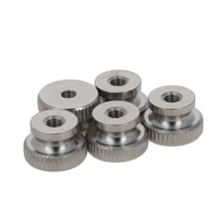Écrou à filetage rapide en acier au carbone et alliage de zinc, écrou en alliage de zinc en forme de bateau, écrou en alliage de zinc noir en forme de bol, écrou à oreilles en alliage de zinc noir