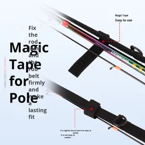 Portable rétractable épaissi leurre canne à pêche sangle Anti-chute tige capuchon housse de protection pour la pêche à la <span class=keywords><strong>carpe</strong></span> et à la truite <span class=keywords><strong>au</strong></span> lac - Product Image 2