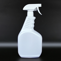 Bouteille en Plastique Vide 500ml 32oz/1L/1000ml, Pulvérisateur à Gâchette en PEHD