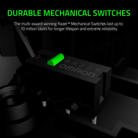 Souris de jeu filaire Razer DeathAdder Essential, 6 boutons, pour les deux mains, capteur optique DPI classique, noir, rétroéclairage RGB >7