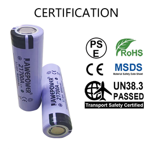Batería Recargable de Iones de Litio 21700, 3.7V, 4000mAh - Product Image 3