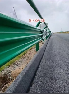 Livello SB doppia onda trave Guardrail W-tipo Gr-SB-2E strada autostrada Guardrail bordo di sicurezza barriera di protezione del traffico barriere - Product Image 6