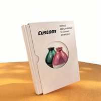 Impression de livres personnalisés à couverture rigide avec étui, brochure A4 à couverture rigide, impression couleur CMYK parfaite, plastification pour la vente en gros