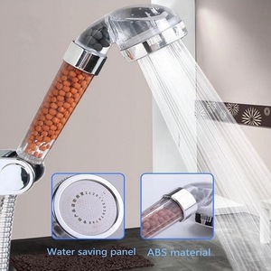 Pomme de <span class=keywords><strong>douche</strong></span> à <span class=keywords><strong>jet</strong></span> réglable, économie <span class=keywords><strong>d</strong></span>'<span class=keywords><strong>eau</strong></span> à haute pression, filtre à anions, buse de SPA - Product Image 3