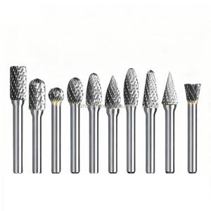 Juego de Fresas Rotatorias de 3mm*6mm, Corte Doble/Individual - Juego de Brocas para Pulir Metal y Tallar Madera - Product Image 1