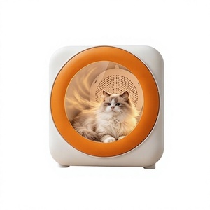 Asciugatore Intelligente per Animali Domestici Transfrontaliero, Completamente Automatico, Funzionamento Silenzioso, Grande Capacità per Cani e Gatti, <span class=keywords><strong>Sterilizzazione</strong></span> a Ioni Negativi HM-CW02 - Product Image 1