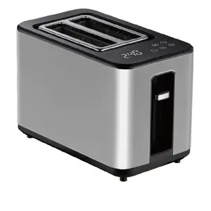 Bread Toaster 2 Slice Digital Kitchen Toaster Long Slot Toaster With Screen
