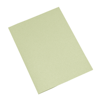 Carpetas de presentación de tamaño A4/Carta respetuosas con el medio ambiente con logotipo personalizado, archivos de documentos corporativos escolares estándar, archivo de dos bolsillos