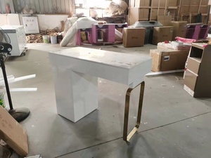 โต๊ะทำเล็บสีขาวทองสไตล์ฝรั่งเศส,โต๊ะทำเล็บมือตักแผนกต้อนรับส่วนหน้าเล็บอายุการใช้งาน5ปีปี<span class=keywords><strong>2022</strong></span> - Product Image 2