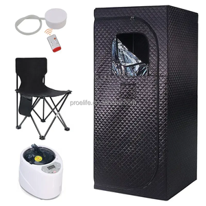 Corps acrylique de boîte de sauna électrique moderne portatif de <span class=keywords><strong>Steampod</strong></span> avec le panneau de commande pour l'usage à la maison de station thermale dans les appartements et les villas - Product Image 1